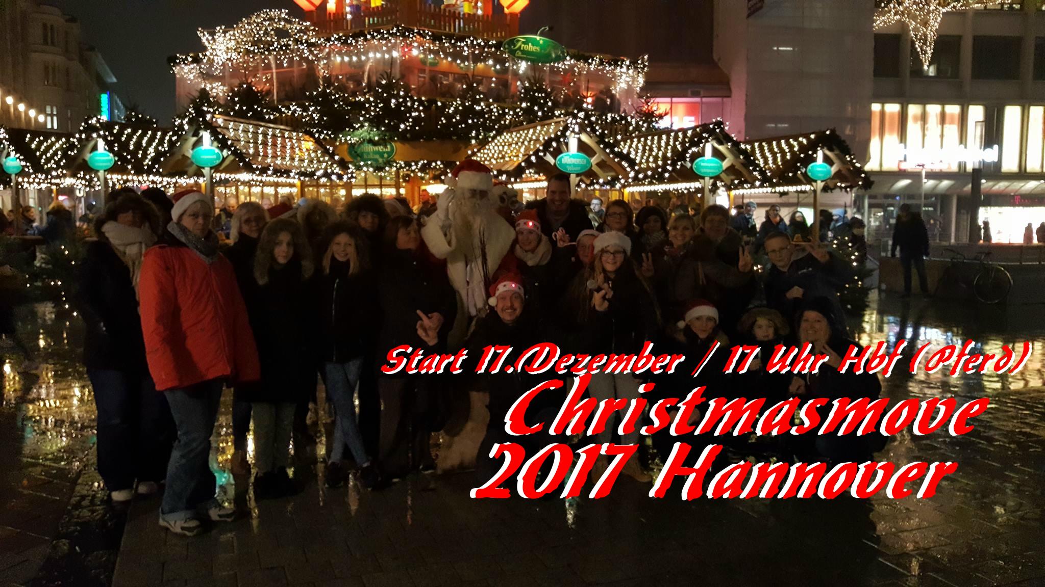 Start des Christmasmove Hannover 2017 mit Ron Paulik